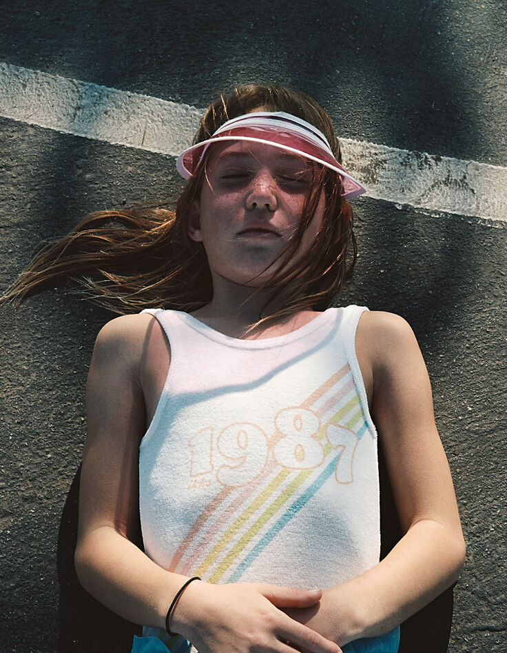 Girls’ off-white lenticular 1987 terry bodysuit-2 Girls’ off-white lenticular 1987 terry bodysuit-2