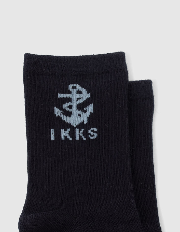 Socken in Marineblau, Weiß und Blau - IKKS