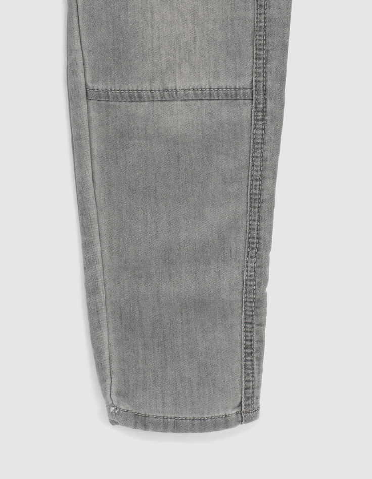 Stone Grey Jogging-Jungenjeans -4