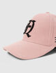 Rosa Herren-Cap mit FQ-Stickmotiv-5