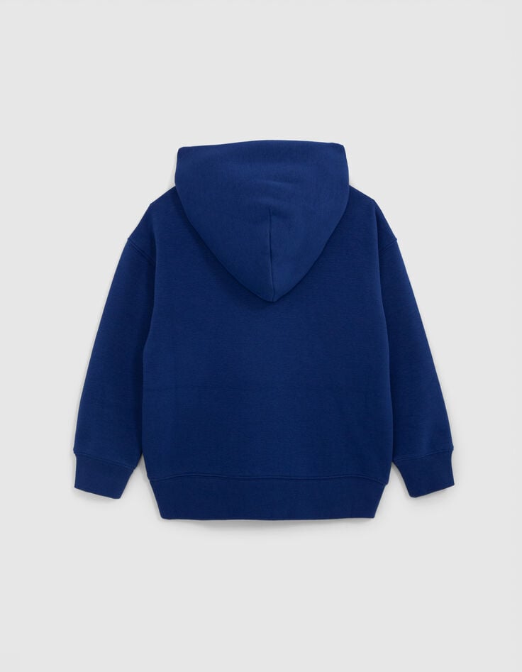 Optischer blauer Lentikular-Jungensweater, Kosmos-Motive-3 Optischer blauer Lentikular-Jungensweater, Kosmos-Motive-3