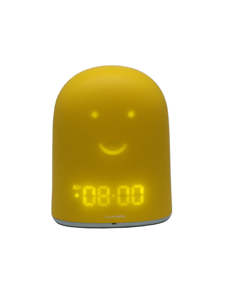 Réveil jour nuit éducatif Rémi jaune URBAN HELLO-1