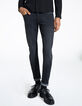 Anthrazitgraue SLIM-Herrenjeans aus Biobaumwolle Dave-1