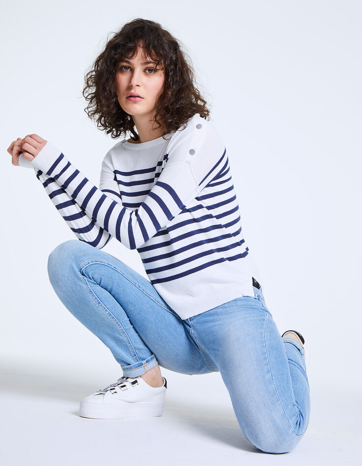 Women’s cotton viscose skull sailor sweater-1