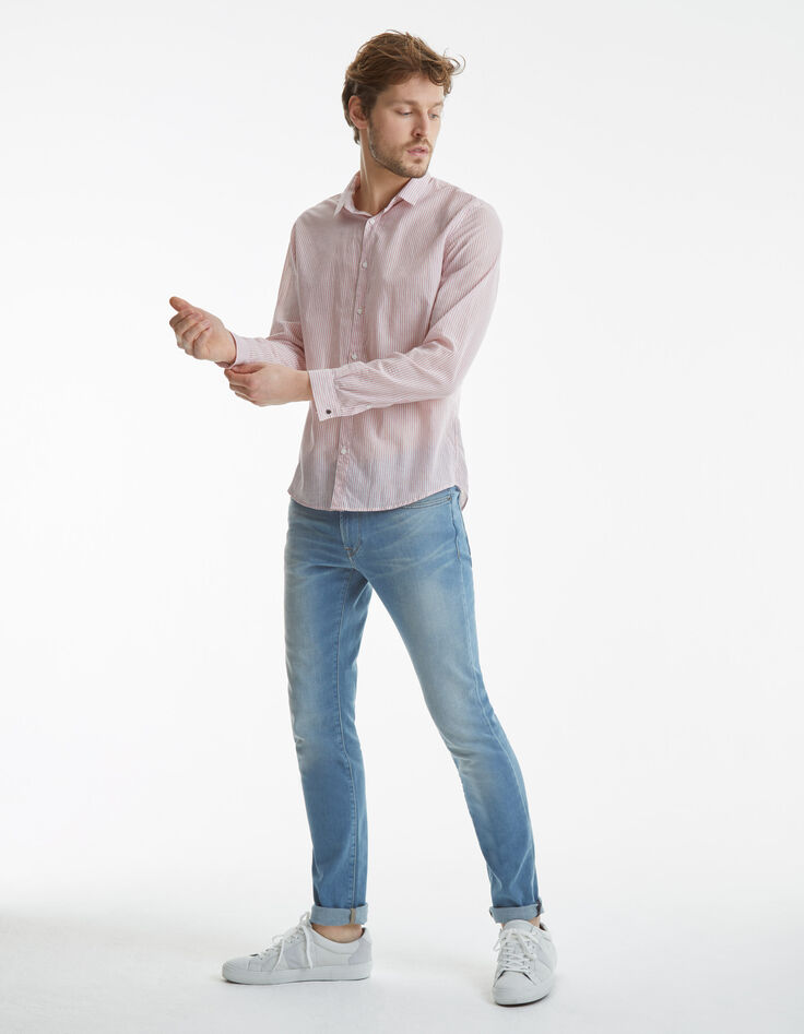 Chemise rayures homme-6