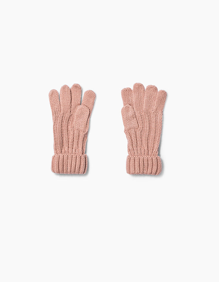 Gants roses fille-2