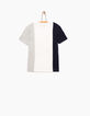 Cremeweißes Jungen-T-Shirt WAY auf Palmen -4