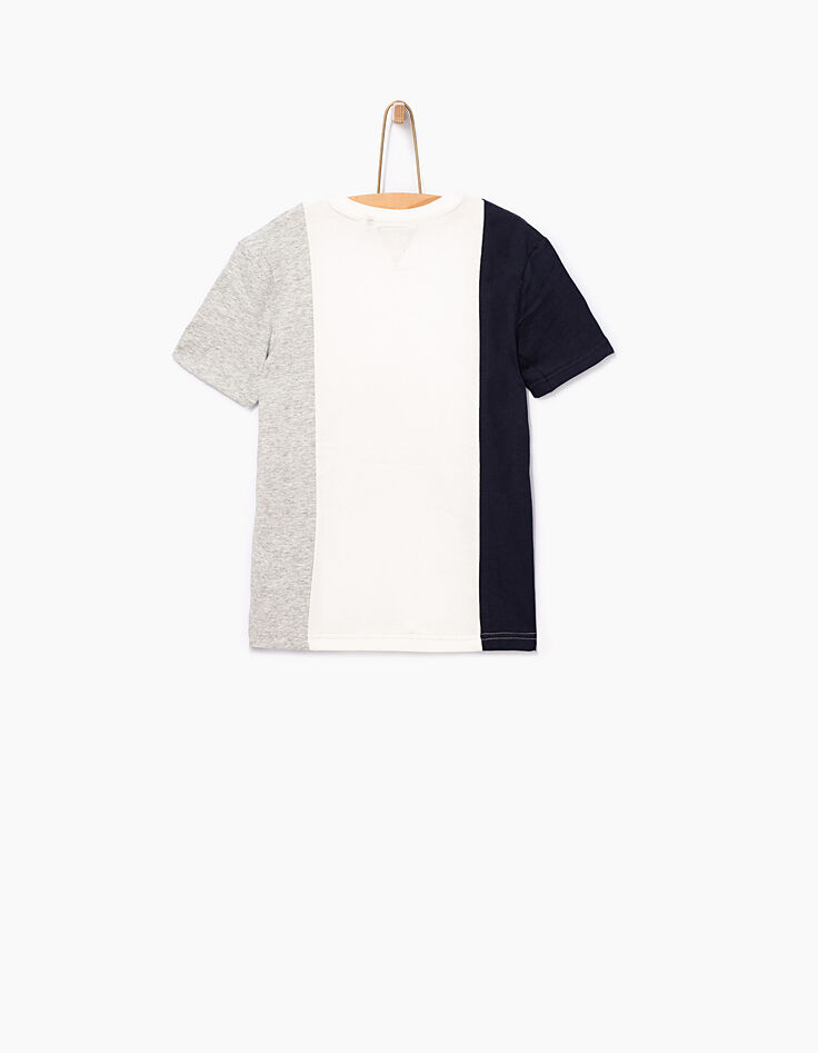 Cremeweißes Jungen-T-Shirt WAY auf Palmen -4