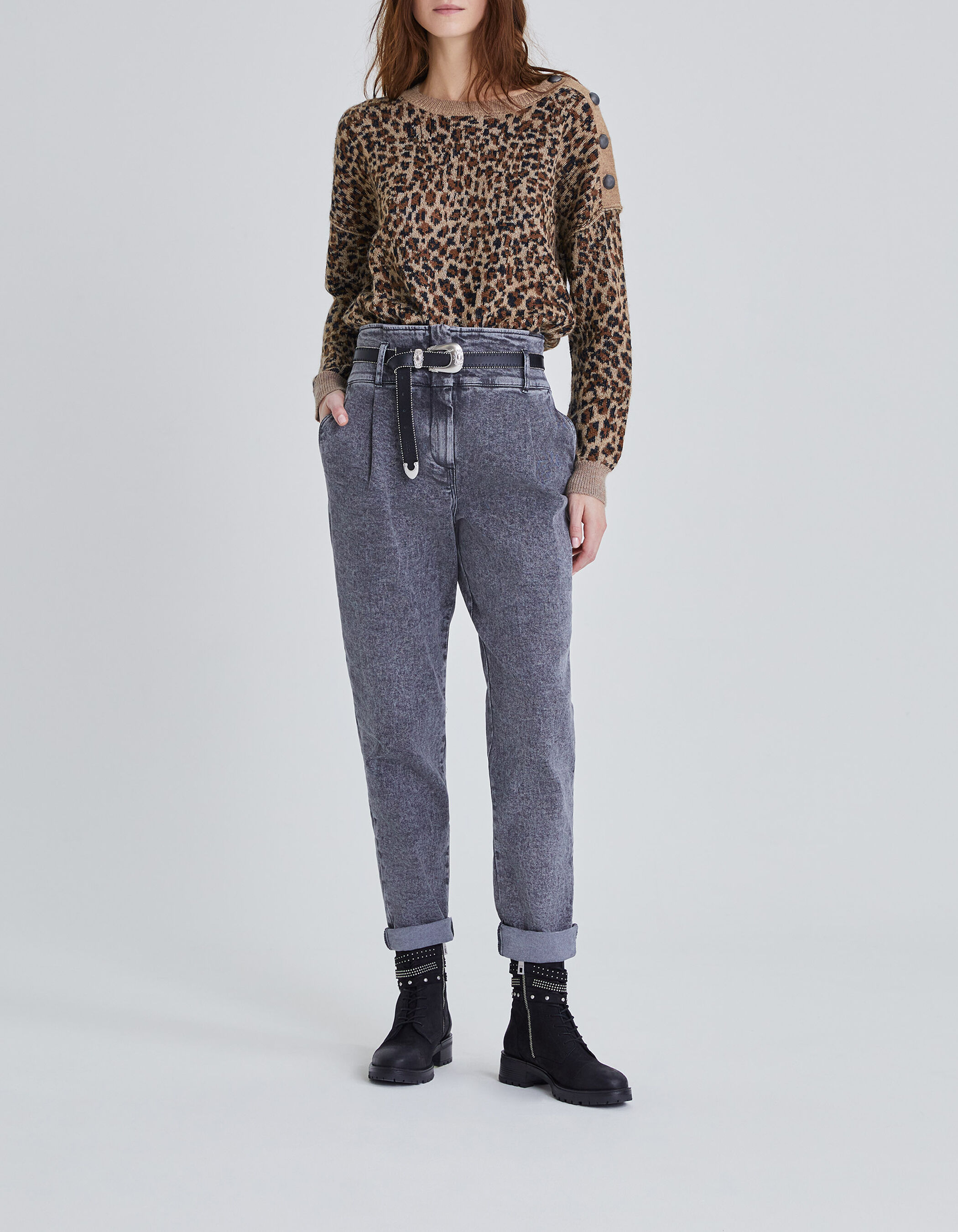 Women's cognac colored new arrivals sweater
