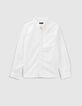 Chemise blanche garçon-1