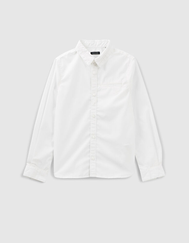 Chemise blanche garçon-1 Chemise blanche garçon-1