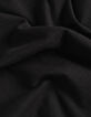 T-shirt noir col rond manches courtes Homme-6