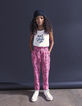 Fuchsia broek kasjmierprint Ecovero&reg; meisjes-4