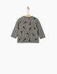 Grijs T-shirt babyjongens -2