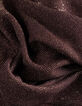 Tee-shirt bordeaux lurex manches chauve-souris Femme-6