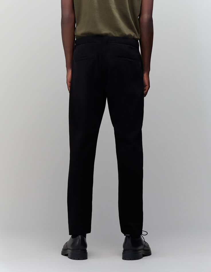 Pantalon chino SLIM noir Homme-3