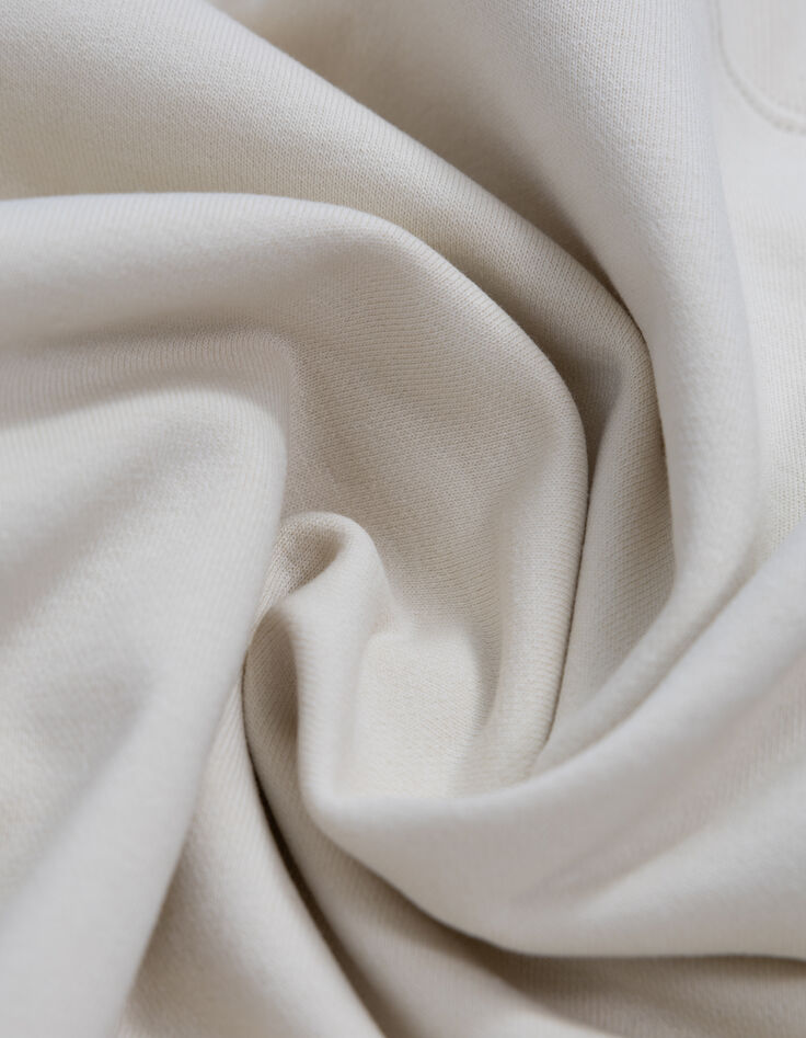 Sweat beige à capuche motif soleil-lune garçon-8