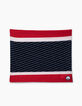 Boys&rsquo; navy skateboard print snood -2