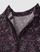 Blusa rosa LENZING™ ECOVERO™ con estampado cachemira niña-6