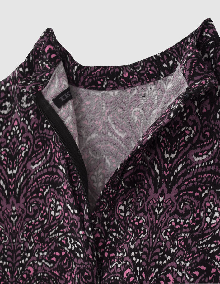 Roze blouse LENZING™ ECOVERO™ paisleyprint meisjes-8