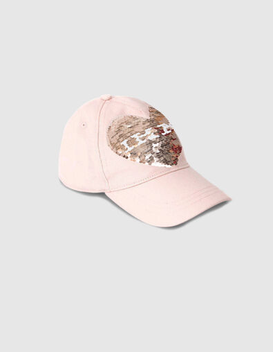 Girls' pink cap - IKKS