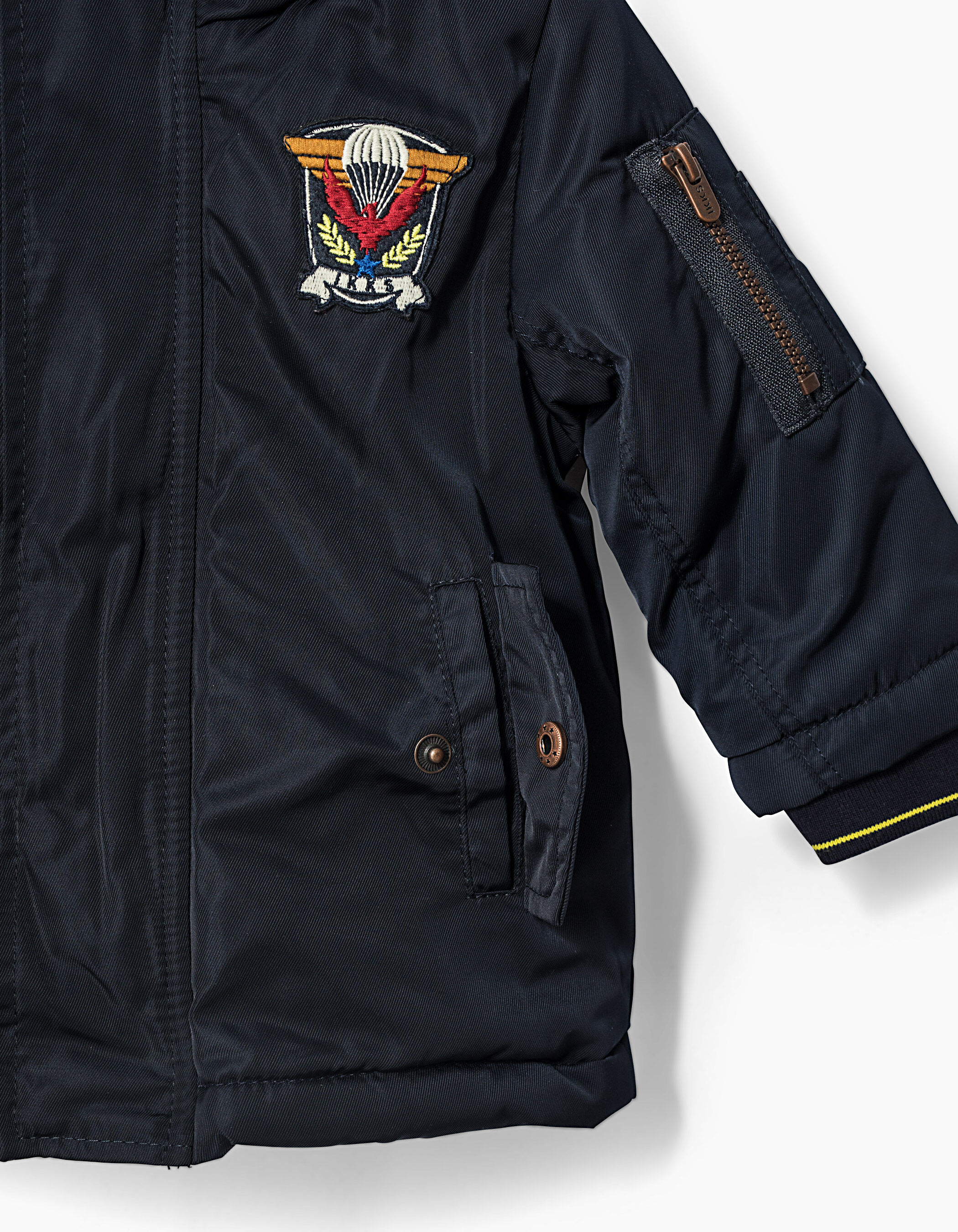 Baby boys navy parka IKKS