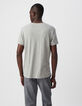 Heren T-shirt De Essential V-hals-3
