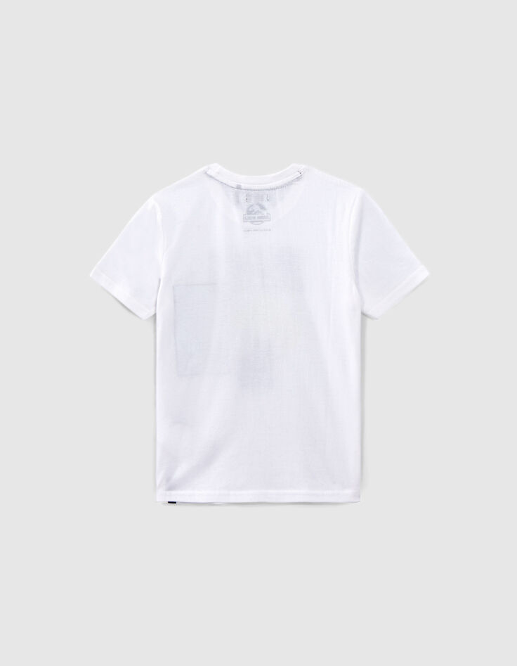 Boys&rsquo; white T-shirt with lenticular JURASSIC WORLD image-4