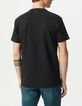 Camiseta negra planchable DRY FAST para hombre-3