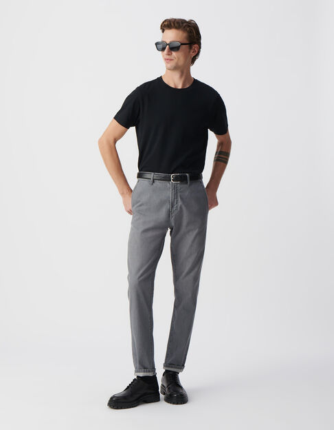 Men’s grey TAPERED jeans - IKKS