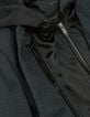 Grijze blazer visgraatmotief met beleg Dames-6 Grijze blazer visgraatmotief met beleg Dames-6
