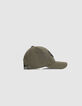 Gorra caqui bordado espigas mujer-1