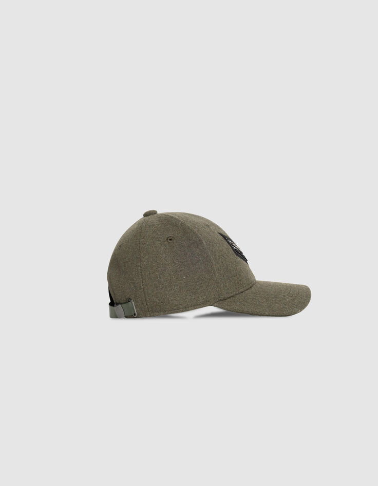 Gorra caqui bordado espigas mujer-1