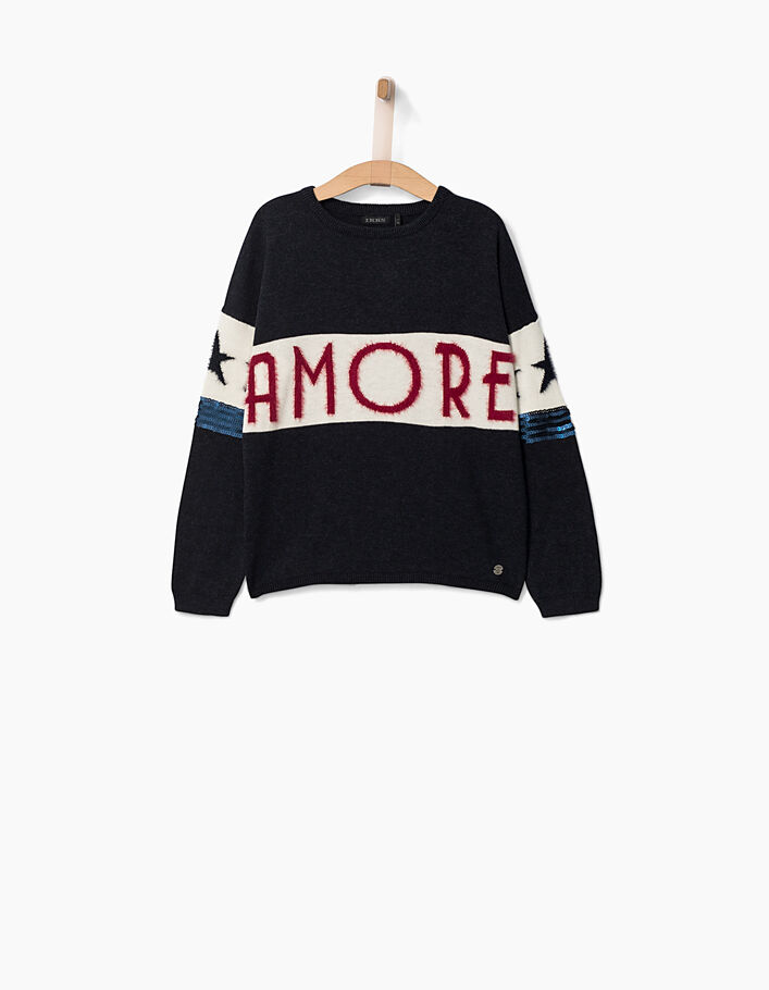 Girls' Amore sweater - IKKS