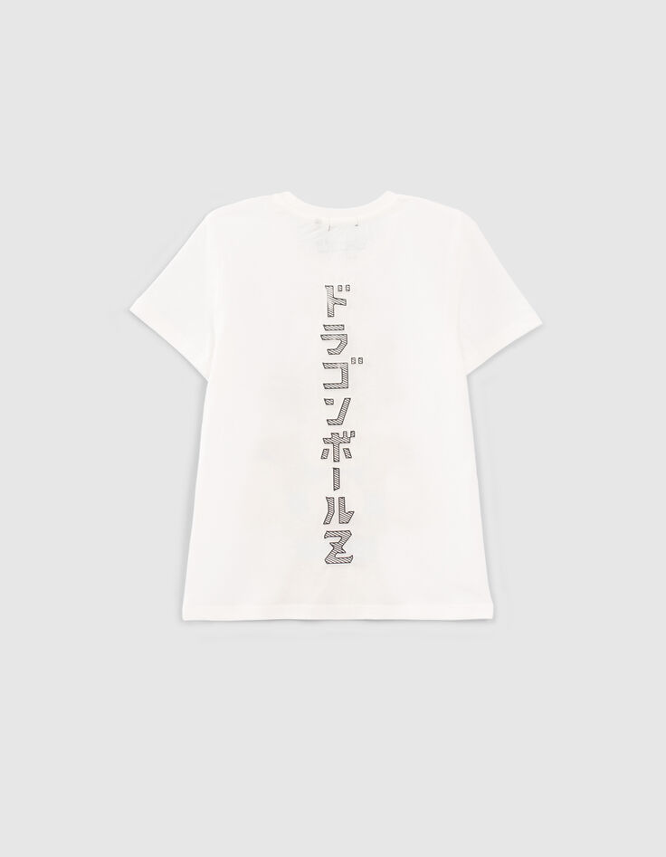 Boys’ white Son Goku image DRAGON BALL T-shirt-2