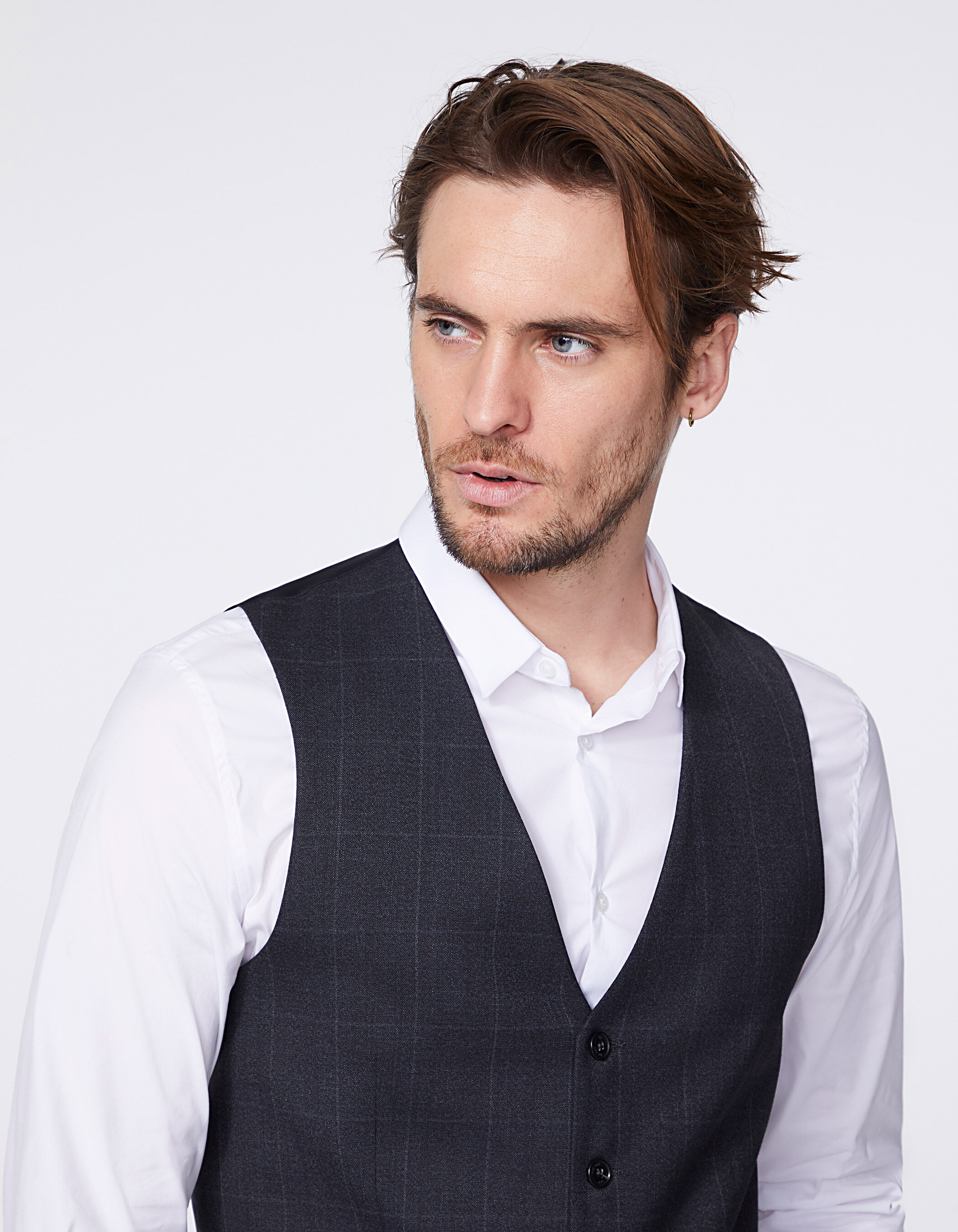 Gilet de costume gris discount homme