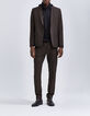 Men’s dark chocolate suit jacket-7