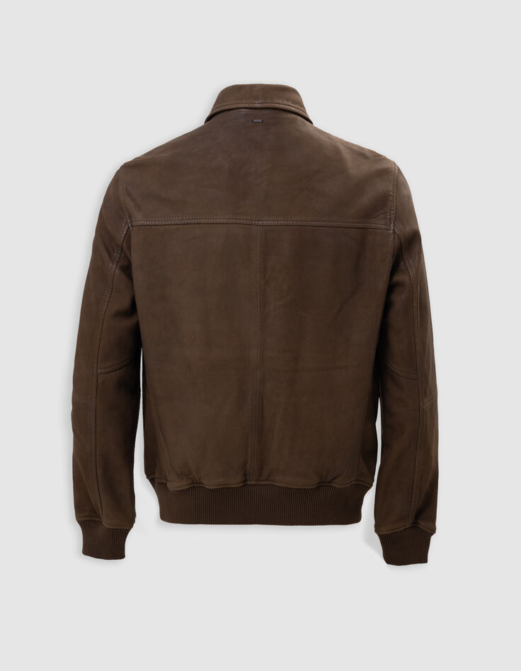 Herrenfliegerjacke, bronze, Leder-8