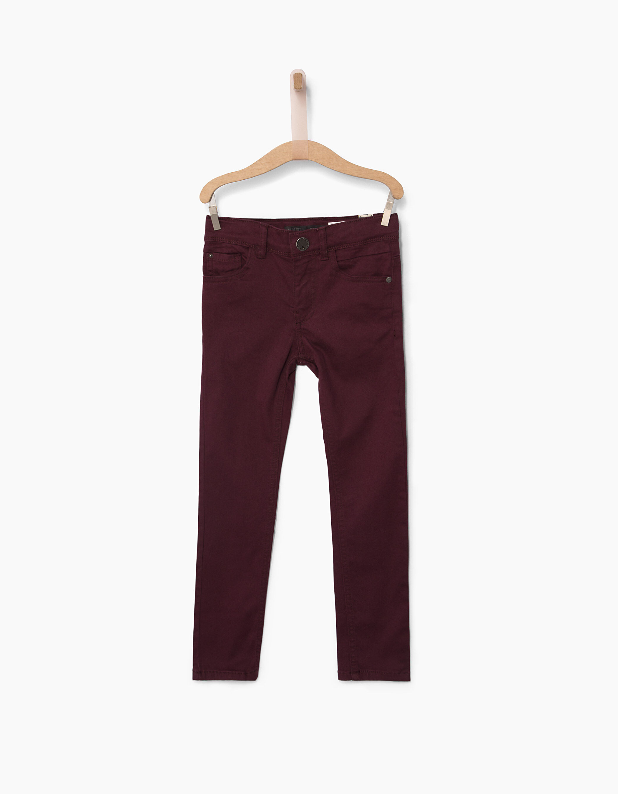 Boys burgundy jeans 2025