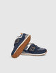 Blaue und camelbraune Jungensneakers NEW BALANCE® 28-34-2