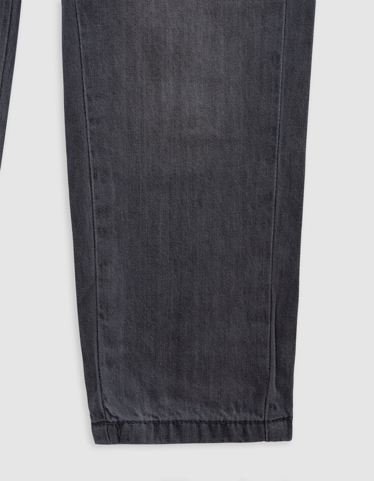 Jean JOGGER gris garçon-5
