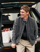 Men’s grey boiled wool waistcoat-7