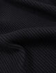 Women's black rib-knit tube skirt-6