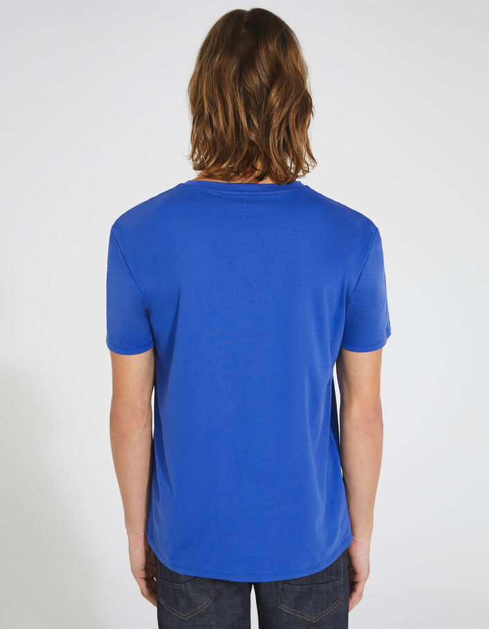 Men’s electric blue DRY FAST T-shirt - IKKS