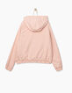 Girls’ pastel pink and grey reversible jacket-4
