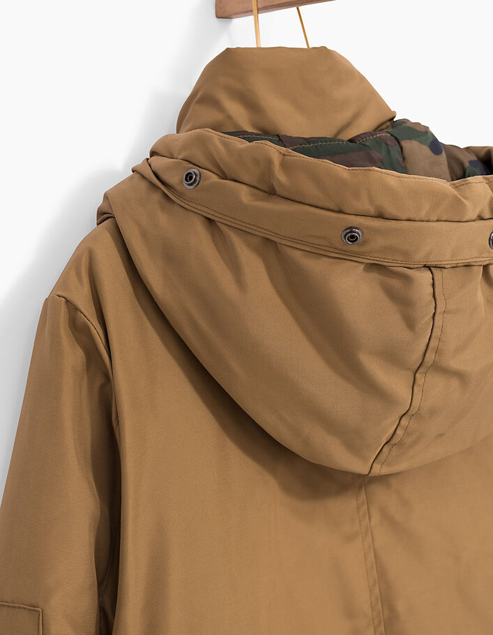 Boys’ camel parka -7