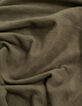 Polo caqui algodón punto jacquard relieve damero hombre-7
