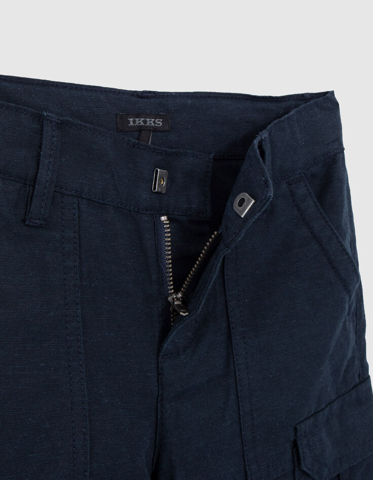 Marineblaue CARGO-Jungenbermudas-5