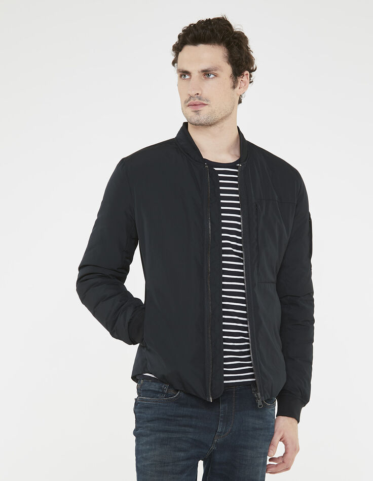 Blouson marine homme-1