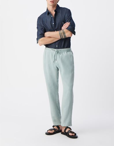 Men&rsquo;s horizon Lyocell&reg; and linen joggers - IKKS